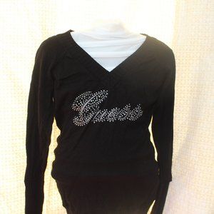 Guess Black Long Sleeve Shirt